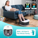 ECARBME FOOT SPA BATH MASSAGER WITH HEAT VIBRATION, 2025 UPGRADED, GRAY - Like New