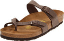 BIRKENSTOCK MAYARI OILY LEATHER WOMEN'S FLIP FLOPS SIZE MEN 9 WOMEN 11 MOCHA - Brand New