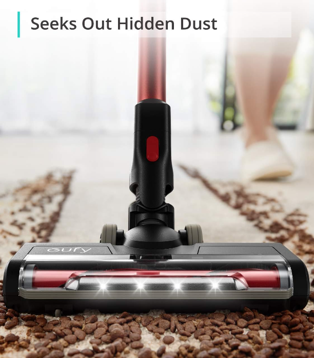 eufy by Anker HomeVac S11 Lite Cordless Stick Vacuum Cleaner Red T2503Z91 - Like New