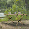 Wakeman Foldable Camping Table Roll Up Folding Table Easy Assembly Portable - Like New