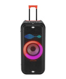 LG XBOOM XL7 PORTABLE TOWER SPEAKER PIXEL LED LIGHTING 20 HRS XL7S - BLACK - Like New