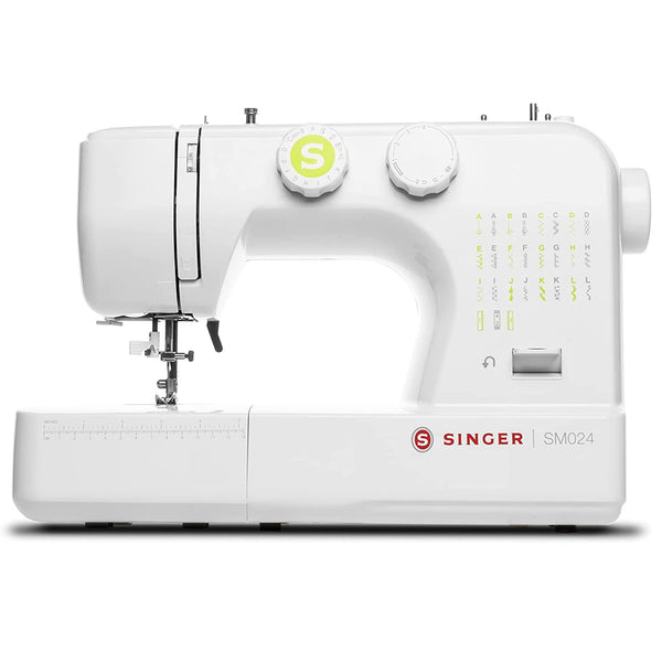 SINGER SEWING MACHINE WITH INCLUDED ACCESSORY KIT, 24 STITCHES, SIMPLE - GREEN - Like New