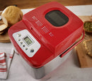 COOK'S ESSENTIALS 1.5-LB STAINLESS STEEL BREADMAKER - RED Like New