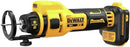 DEWALT 20V MAX XR Brushless Drywall Cut-Out Tool Tool Only DCE555B - Yellow Like New