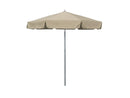 ASTELLA 7.5-FOOT ALUMINUM MARKET PATIO UMBRELLA FIBERGLASS RIBS MANUAL - TAN - Like New