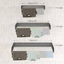 Step Up Laundry Drying Rack 28-INCH White Wall Mounted B0882WSX8Y - White - Like New