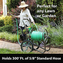LIBERTY GARDEN 880 INDUSTRIAL 2-WHEEL PNEUMATIC TIRE REEL CART - BRONZE - Like New