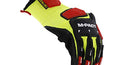 MECHANIX WEAR: M-PACT KNIT CR3A3 WORK GLOVES (LARGE, YELLOW/BLACK) - Size L - Like New