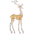 18" Tall Acrylic Christmas Reindeer Figurines Statues Sculpture B0FK39FY49 -NEW - Brand New