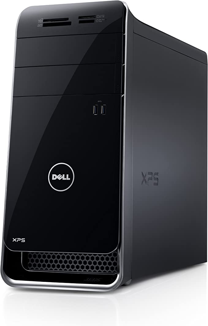 DELL XPS 8700 Desktop i7-4770 24GB 256GB SSD 2TB HDD AMD R9 - BLACK - Like New