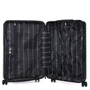 TUCCI ITALY SPETTRO 3-PIECE HARDSIDE LUGGAGE SET - BLUE - Brand New