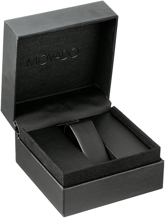 MOVADO SWISS QUARTZ STAINLESS STEEL CASUAL WATCH - Silver-Toned - Like New