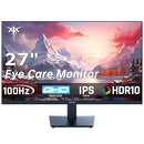 KTC 27" QHD IPS Gaming Monitor 1440P Frameless FreeSync Adjustable B0FWVRWDKL - Brand New
