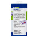 EZY DOSE PUSH BUTTON 7-DAY PILL CASE AM/PM, X-LARGE COMPARTMENTS - BLUE/PURPLE - Brand New