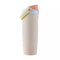 OWALA 30OZ FREESIP SWAY STAINLESS STEEL WATER BOTTLE, ORANGE LID - SANDY SHORES - Like New