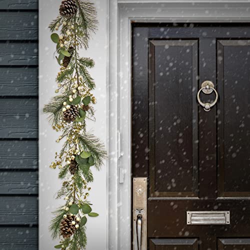 NATIONAL TREE COMPANY HGTV HOME COLLECTION UNLIT ARTIFICIAL CHRISTMAS GARLAND - Like New