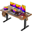 HUUGER 55 X 28 LARGE ELECTRIC STANDING DESK, HEIGHT ADJUSTABLE - Scratch & Dent
