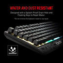 MSI VIGOR GK30 RGB BACKLIGHT MECHANICAL-LIKE PLUNGER SWITCHES 104 KEYS - BLACK - Like New