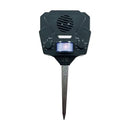 BIRD-X SOLAR YARD GARD ULTRASONIC SOLAR-POWERED ANIMAL DECOY - BLACK - Like New
