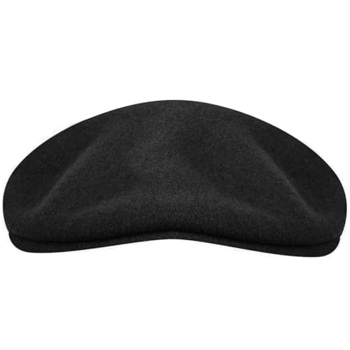 0258BC KANGOL WOOL 504 - MOONSTRUCK - SIZE: MEN S - BLACK - Brand New
