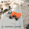 NOCS PROVISIONS STANDARD ISSUE 8X25 WATERPROOF BINOCULARS - POPPY ORANGE II - Like New