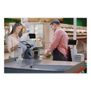 DEFLECTO MOUNTING SAFETY BARRIER FULL SHIELD BRACE ACRYLIC 2/CARTON - CLEAR - Brand New