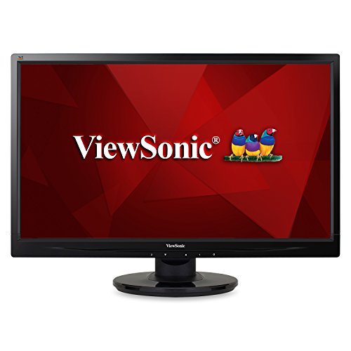VIEWSONIC 27" FULL HD 1080P LED MONITOR DVI VGA INPUTS VA2746M-LED - BLACK - Like New