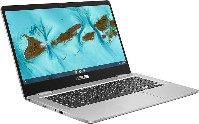 For Parts: ASUS Chromebook C424 14.0" FHD N4020 4GB 128GB C424MA-AS48F CRACKED SCREEN/LCD