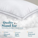 VIEWSTAR PILLOWS QUEEN SIZE, 1 PACK - WHITE - Brand New