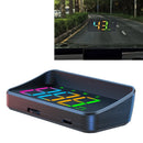 GENERIC HUD COLOR DIGITAL AUTO GPS SPEEDOMETER HEAD UP DISPLAY - BLACK - Like New