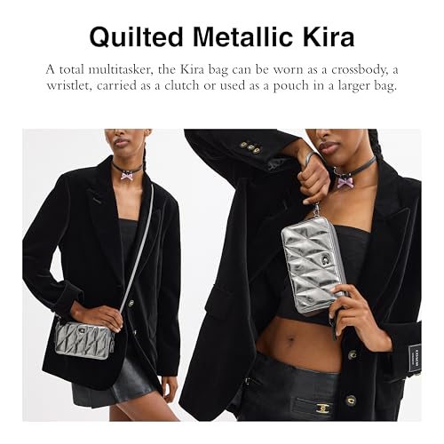 CW573-COACH KIRA CROSSBODY V5 - ANTHRACITE - Scratch & Dent