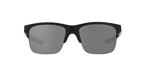 OAKLEY MEN'S Pol Sunglasses Oo9316 Thinlink Rectangular Matte Black - Size 63 - Like New