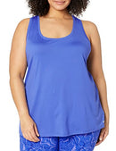 AMAZON ESSENTIALS WOMEN'S ACTIVE TECH STRETCH TANK TOP PACK OF 2 XS - BLUE/PINK - Brand New