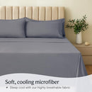 LuxClub 6 PC Bed Sheet Set w/ 18 inch Deep Pockets - Eco Friendly, Wrinkle Free - Brand New