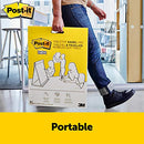 Post-it Meeting Chart 20 x 23 Inches, 20 Sheets Premium Self Stick 563R - WHITE - Brand New