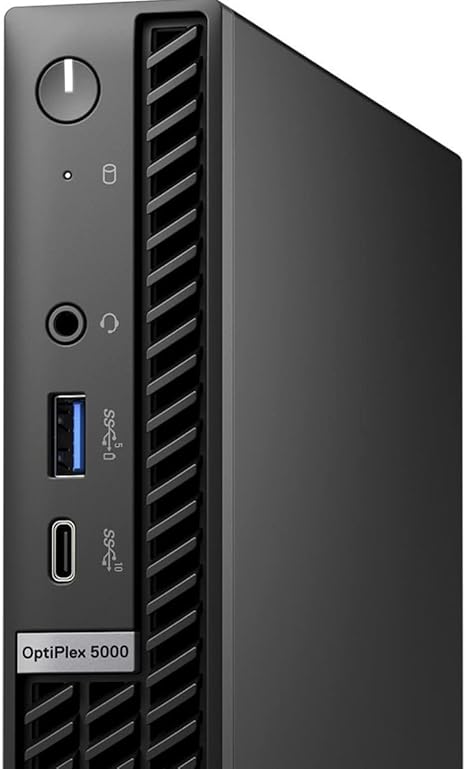 Dell OptiPlex 5000 Desktop Computer i5-12500T 8GB 256 GB Micro PC 1MKMP - Black - Like New