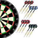 LinkVisions Sisal/Bristle Dartboard with Staple-Free Bullseye - 17.8” x1.5 - Brand New