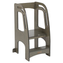ECR4KIDS GIRLS CHEF'S HELPER KITCHEN TOWER - GRAY WASH - Like New