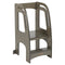 ECR4KIDS GIRLS CHEF'S HELPER KITCHEN TOWER - GRAY WASH - Like New