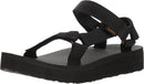 1090969 Teva Women's Midform Universal Sandal Black Webbing Size 10 - Like New