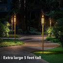 Matney Bamboo Torches for Outside Mosquitos Repellent - XL 60" (8 Pack) Brown - Like New