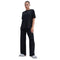 TALMONT WOMEN'S PAJAMA SET SLEEVE 2 PIECE OUTRUNDED NECK SLEEPWEAR BLACK 2XL - Like New