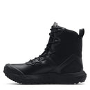 UNDER ARMOUR MEN'S MICRO G VALSETZ LEATHER WATERPROOF HIKING BOOT SIZE 9.5 BLACK - Like New
