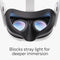 META QUEST 3 SILICONE FACIAL INTERFACE- BLACK - Like New