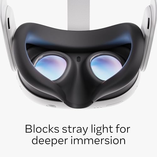 META QUEST 3 SILICONE FACIAL INTERFACE- BLACK - Like New