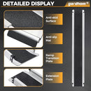 gardhom 1Pair Wheelchair Ramp 6FT Telescopic Ramps for 600lbs Capacity - Like New