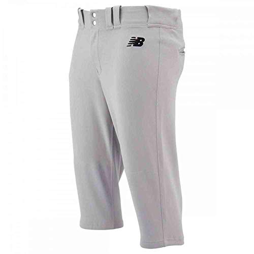 BBP236 New Balance Youth Adversary Baseball Knicker Gray Size S - Brand New