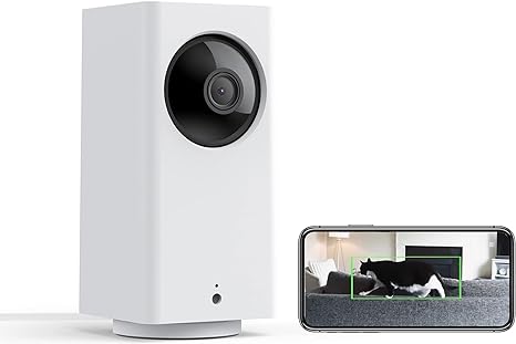 WYZE Cam Pan v2 1080p Pan/Tilt/Zoom Indoor Baby Monitoring Camera WYZECP2 -WHITE Like New