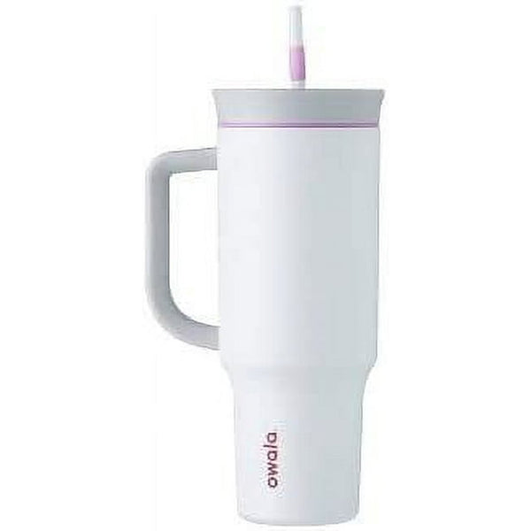 OWALA 40OZ STAINLESS STEEL, STRAW TUMBLER WITH HANDLE - POLAR BRRR - Brand New