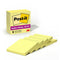 POST-IT SUPER STICKY NOTES, 5 STICKY NOTE PADS 3 X 3 IN. - YELLOW - Brand New